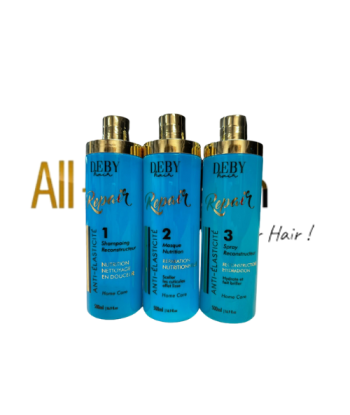 REPAIR cheveux élastiques - deby Hair 3x500ml le concept de la Pate a emporter 