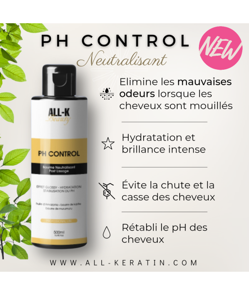 PH CONTROL- neutralisant lissage - All-k beauty - 500ml du meilleur 