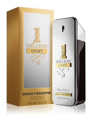 Paco Rabanne " 1million Lucky " eau de toilette 100ml en linge