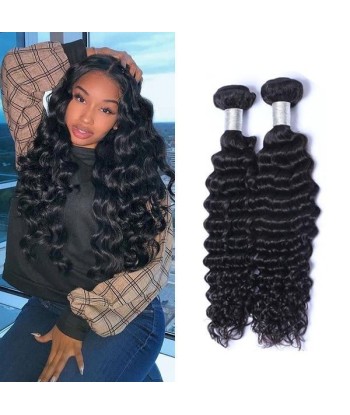 Tissage brésilien deep wave - cheveux naturels prix pour 