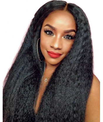 Perruque avec lace closure  Kinky straight - REGIANE Pour