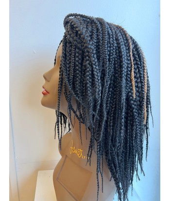 Perruque tressée box braid dégradé - Stefy offre 