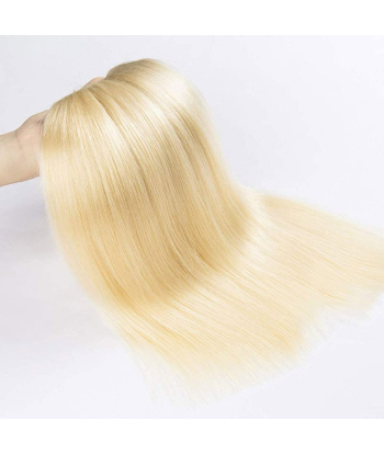 Ihmisen hiukset suorat 7A Blond Platine 613 100 Gr 100 Gr Véritable concentré