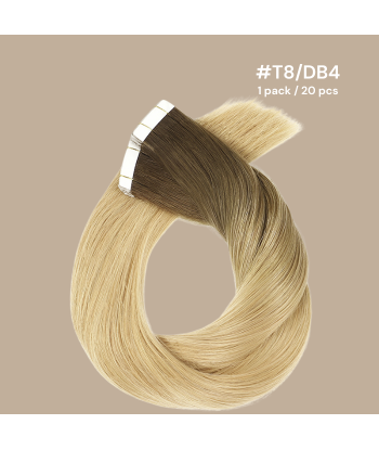 Extensioni adesive / tapes rigidi Premium Russian Hair T8/DB4 2023