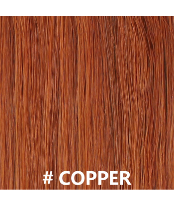 Utvidelse til Clips Premium Russian Hair Copper pas chere