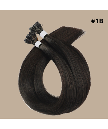 100 Keratin Extensions Rett Premium med Flat Tupp 1B online