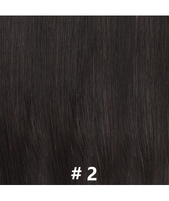 100 Premium Keratin Extensions Rett med Flat Tupp 2 pas cheres