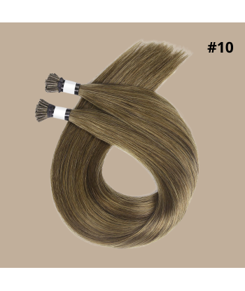 50 Premium Keratin Extensions Rett I-Tip 10 Voir les baskets