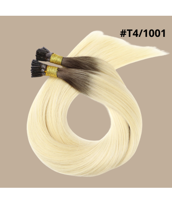 50 Premium Keratin Extensions Rett med I-Tip T4/1001 votre