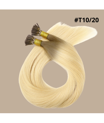 50 Keratin Extensions Rett Premium med I-spiss T10/20 solde