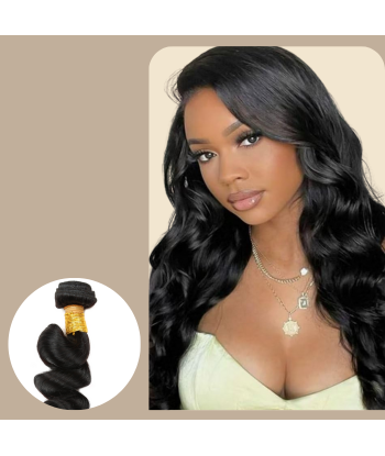 Virgin Human Hair Loose Wave 7A Mörkbrun 1B 100 Gr Comparez et commandez 