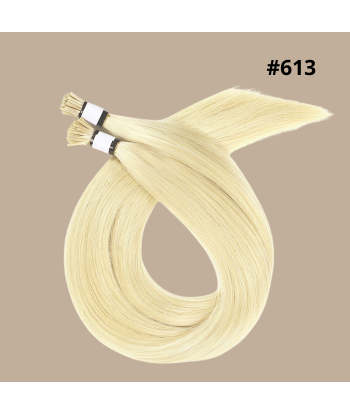 50 Premium Keratin Extensions Rak med I-Spets 613 votre