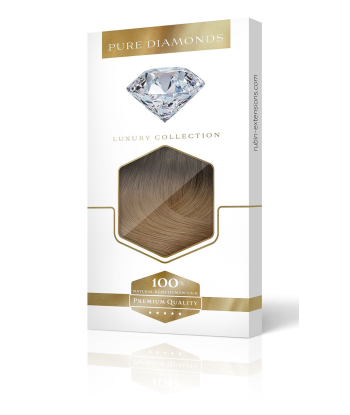 CLIP-IN EXTENSION PURE DIAMONDS LINE Rich Chocolate Paris Déstockage Promo