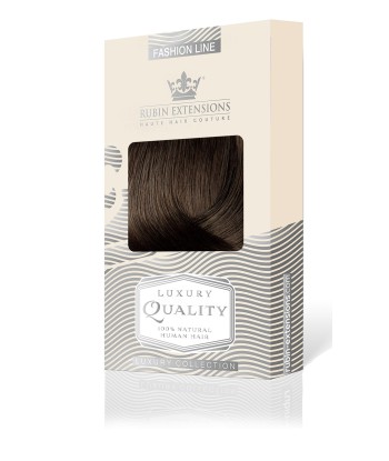 CLIP-IN EXTENSIONS FASHION LINE  Brun Chocolat Foncé Les êtres humains sont 