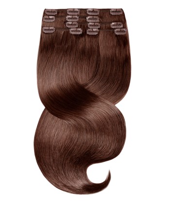 CLIP-IN EXTENSIONS FASHION LINE  Brun Acajou solde