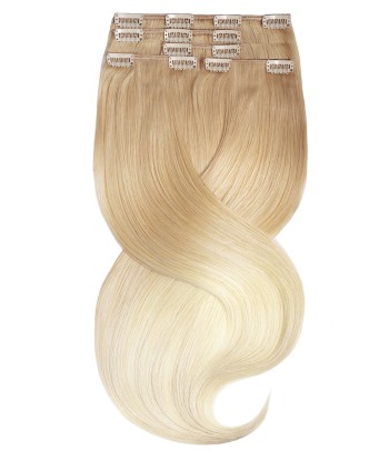 CLIP-IN EXTENSIONS SOMBRE FASHION LINE  Blond Miel & Blond Platine Comment ça marche