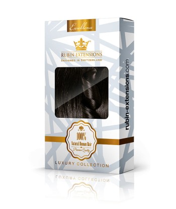 TAPE-IN EXTENSIONS EXCELLENCE LINE NATUREL BRUN-NOIR français